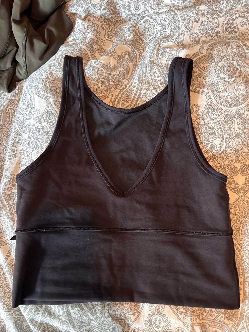Black V-Neck Sports Bralette - Women Intimates & Sleepwear